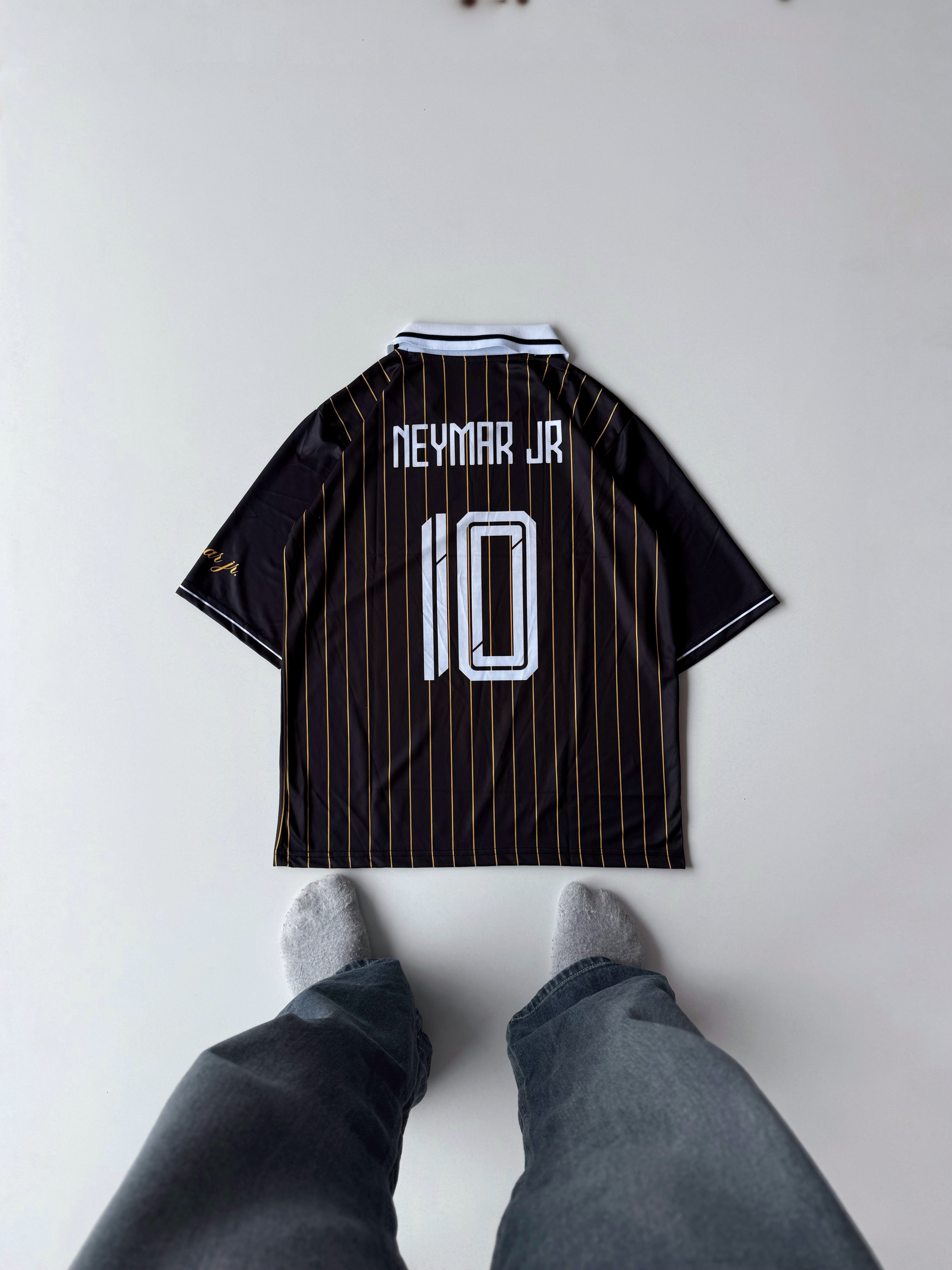 Neymar JR 10 Santos FC five sleeves