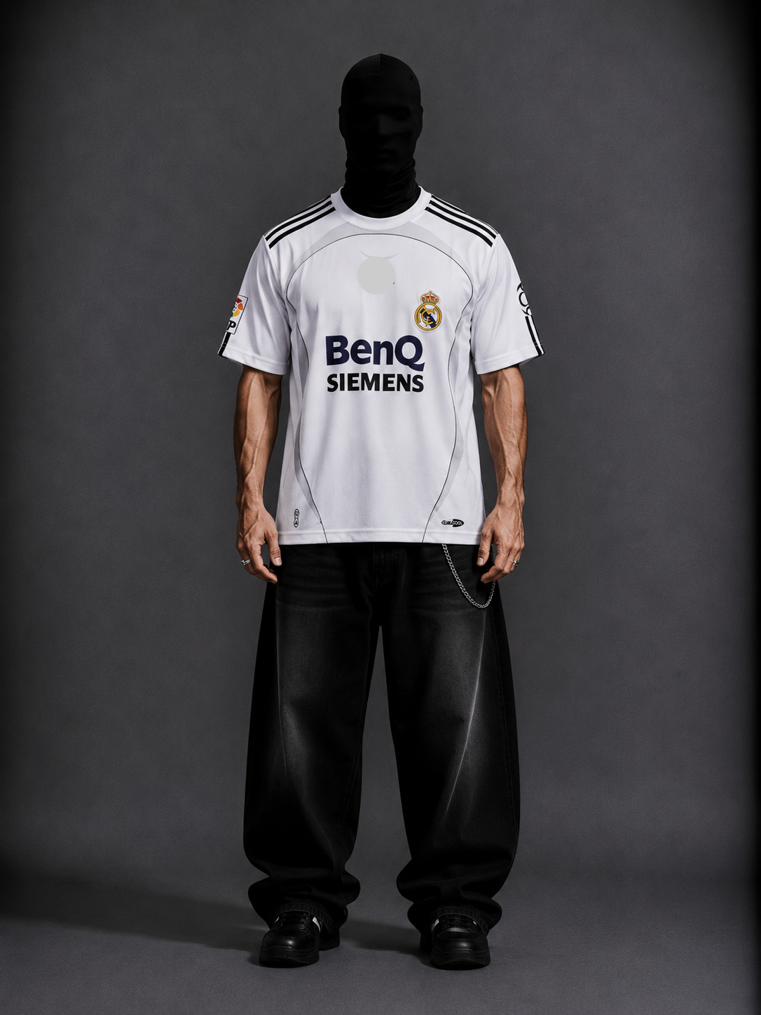 Real Madrid 2006-07 Ronaldo(R9) half sleeves retro