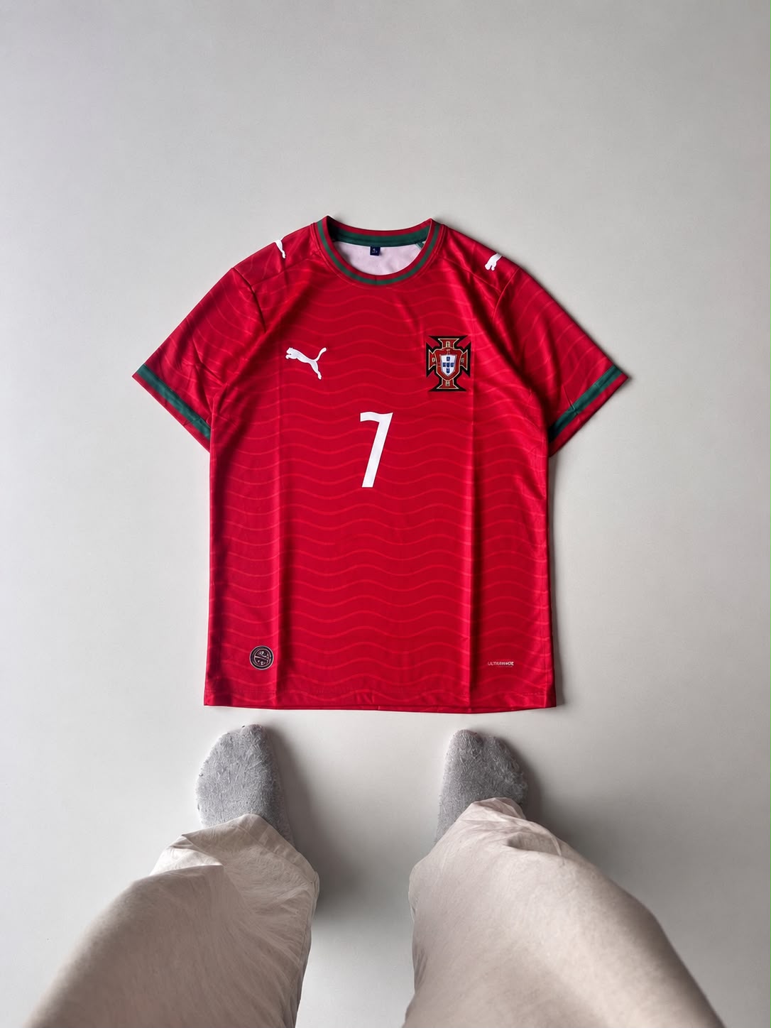 Portugal Ronaldo half sleeve kits