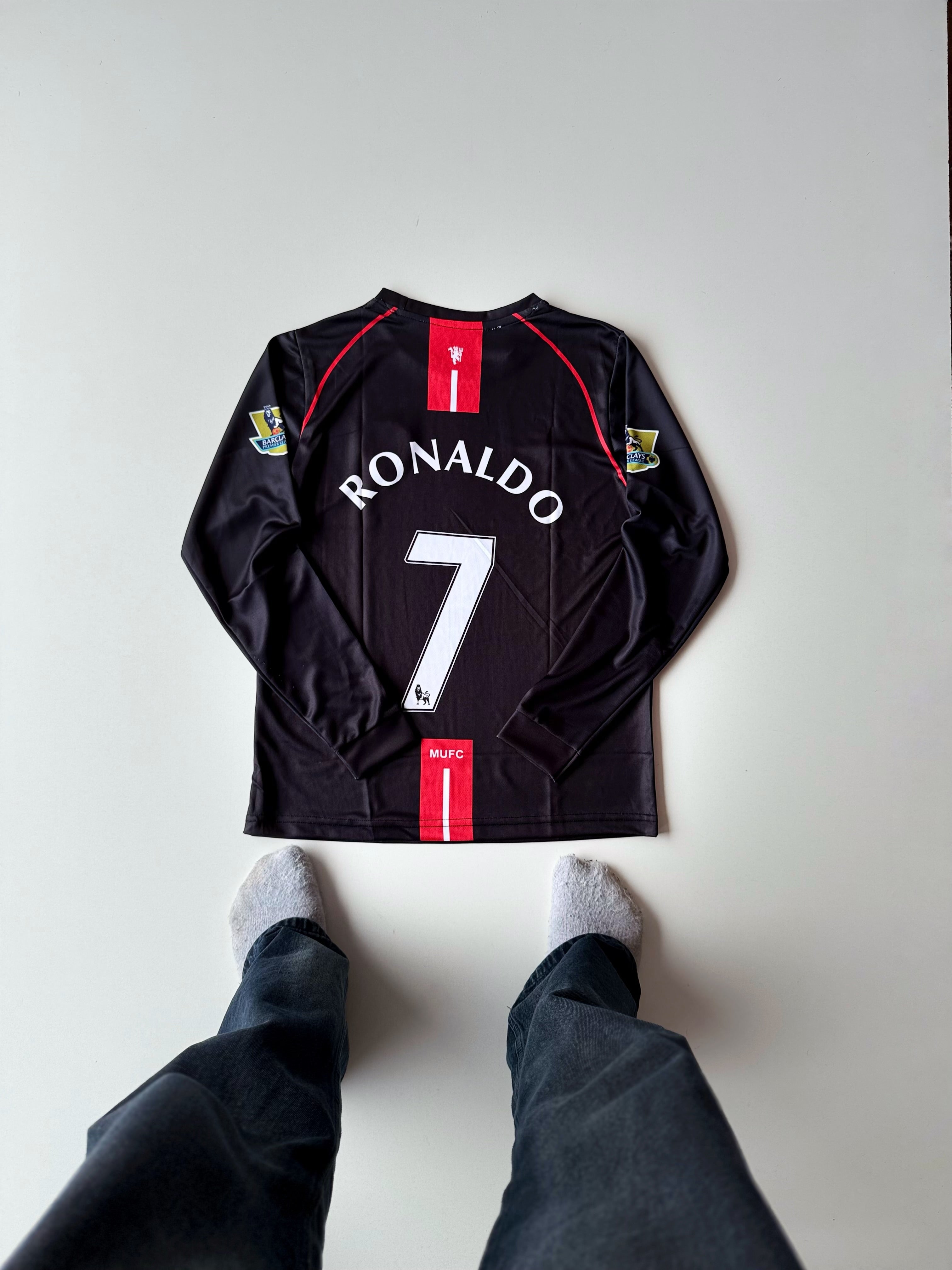 Manchester United 2008-09 Away ronaldo full sleeevs