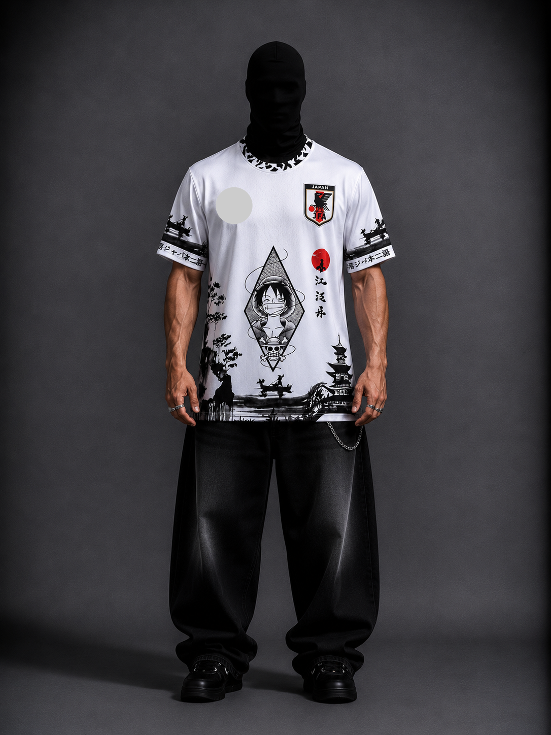 Japan X one piece special edition half sleeves