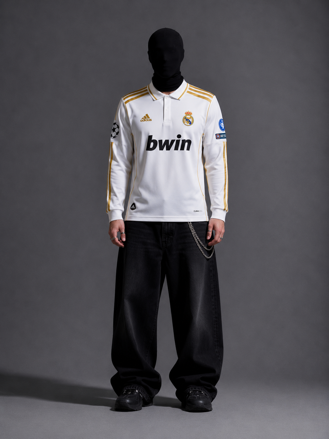 Real madrid 2012-13 ronaldo full sleeves retro