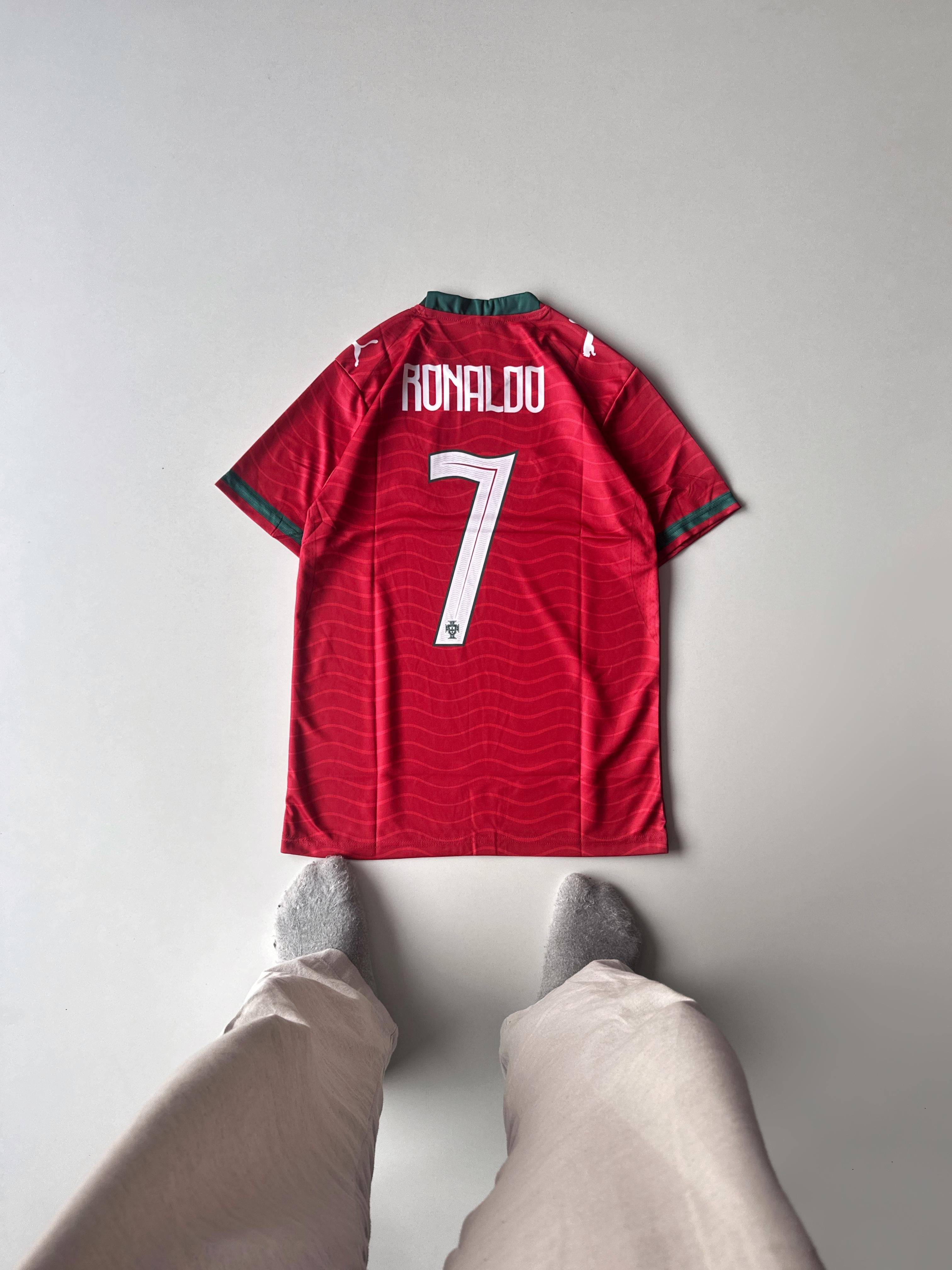 Portugal Ronaldo half sleeve kits