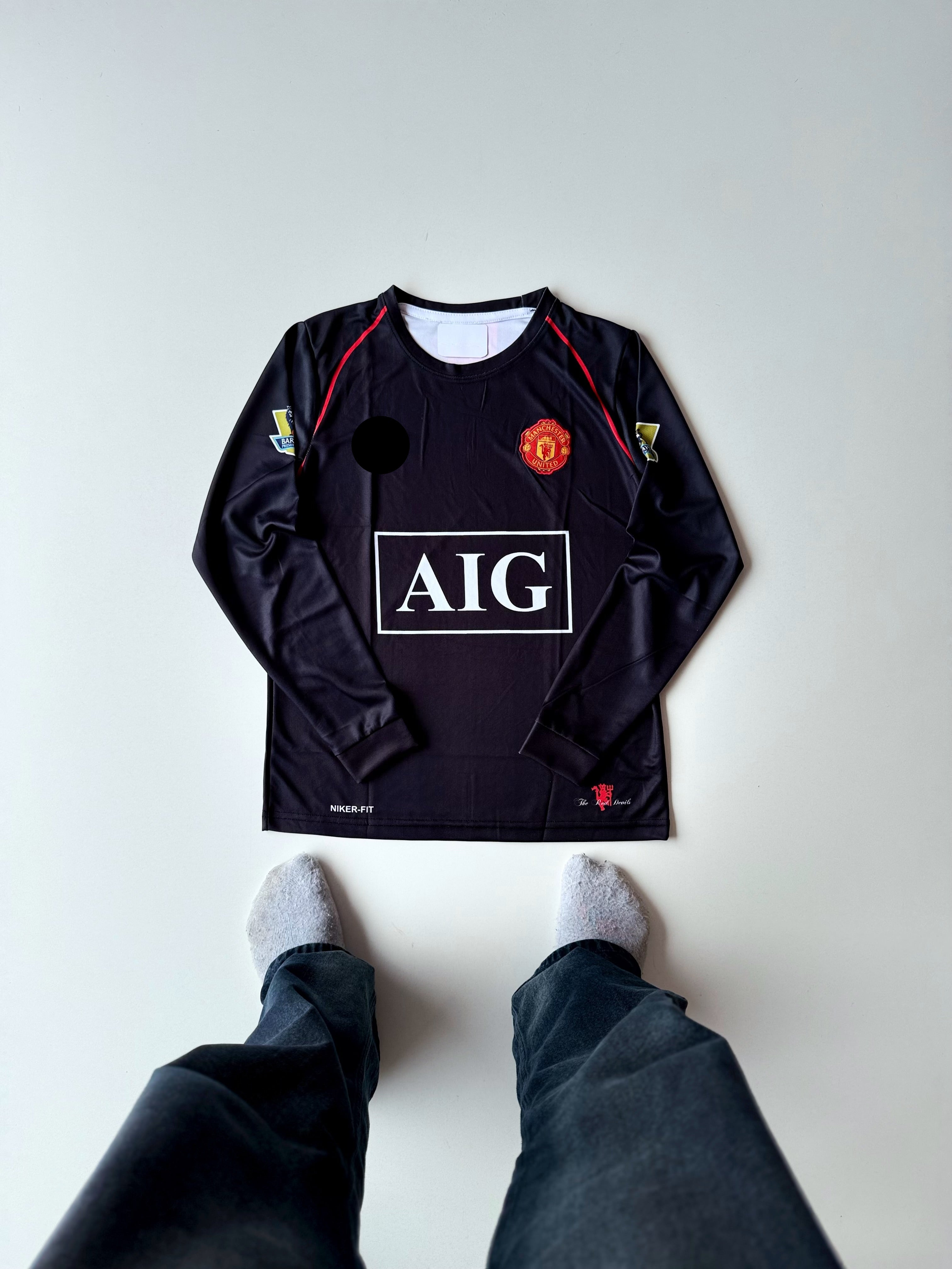 Manchester United 2008-09 Away ronaldo full sleeevs