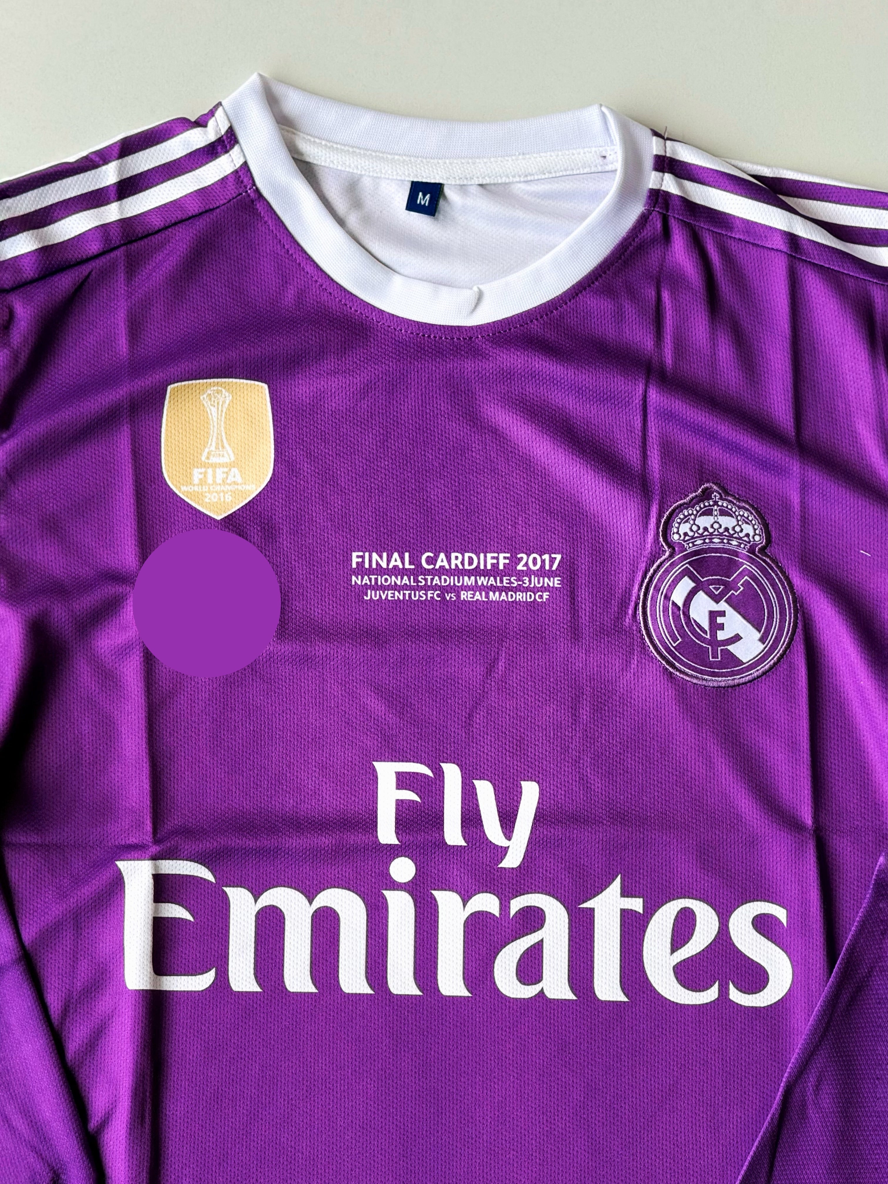 Real madrid 2017-18 away ronaldo full sleeevs