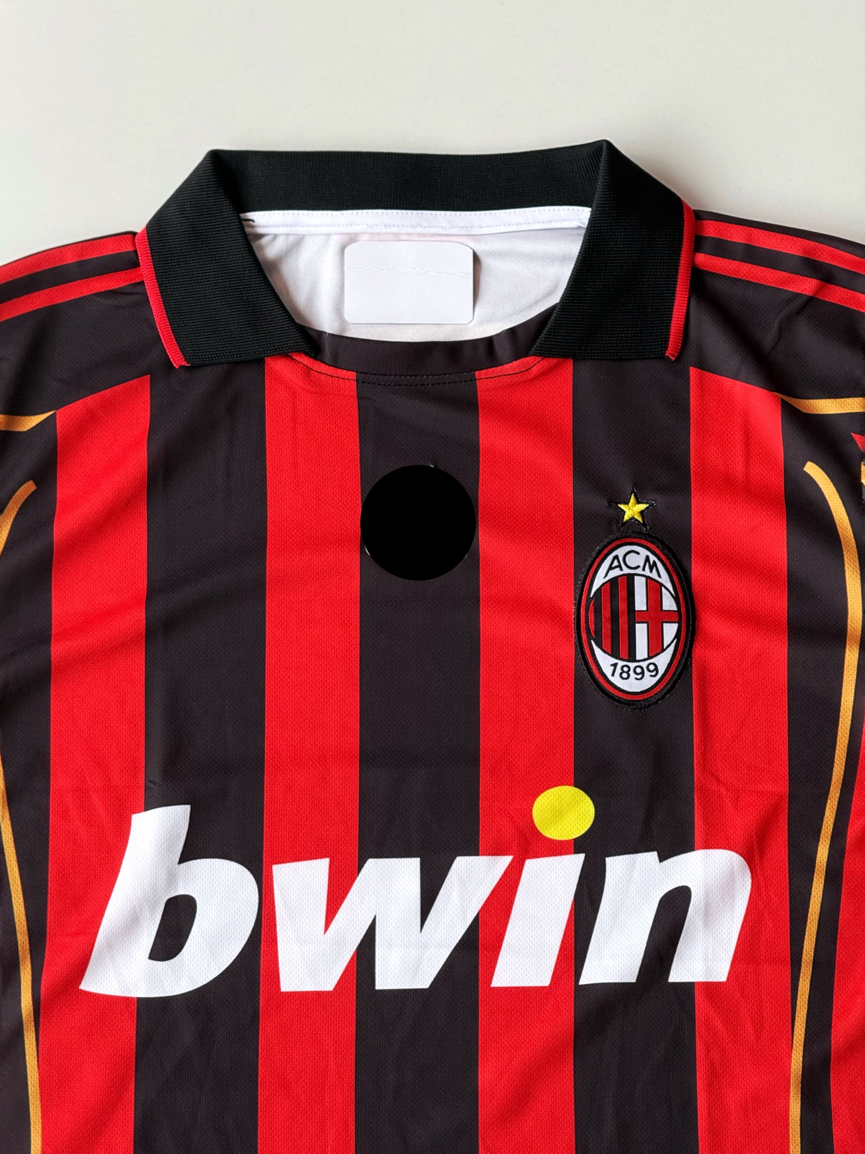 Ac Milan 2006-07 home Maldini full sleeves retro