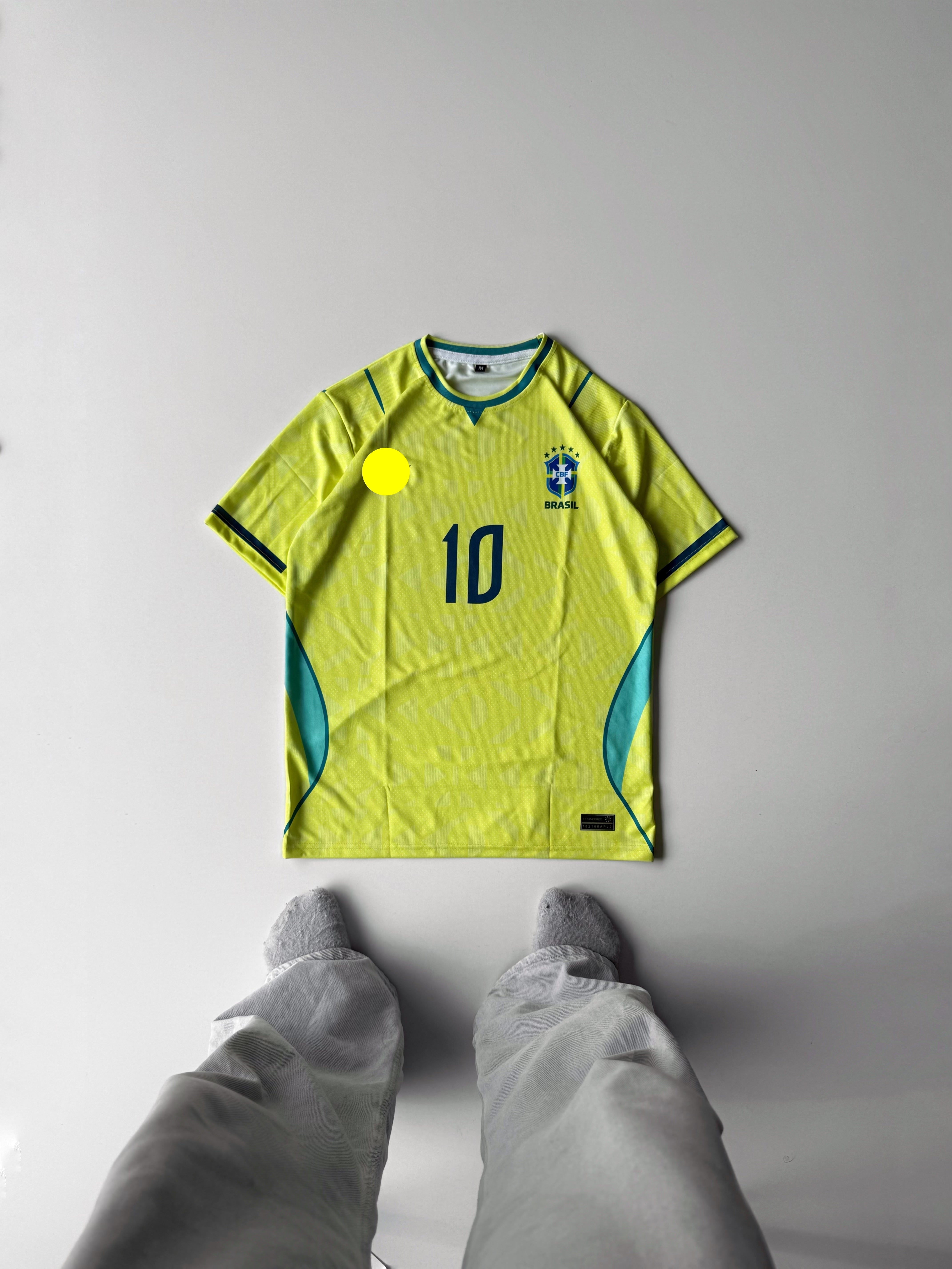 Brazil Neymar Jr WC 2026 half sleeve