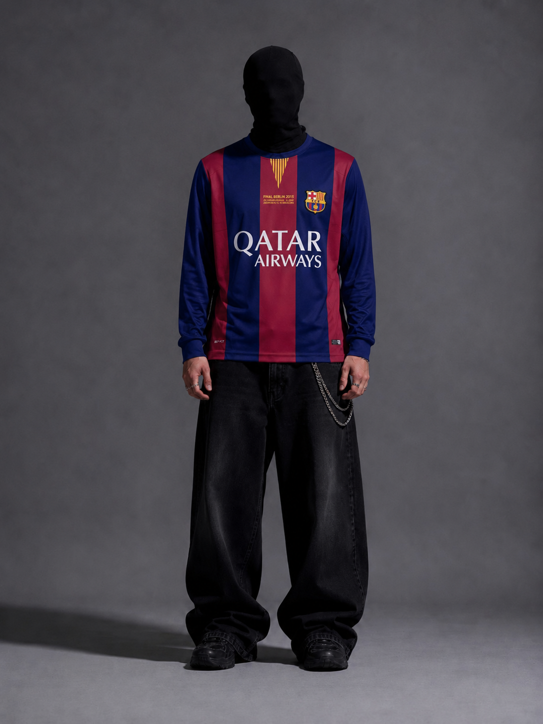 Neymar Barcelona 2015-16 Full sleeves retro