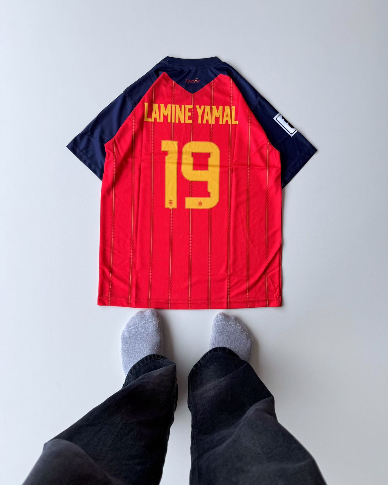 Spain Lamine WC 2026 half sleeve