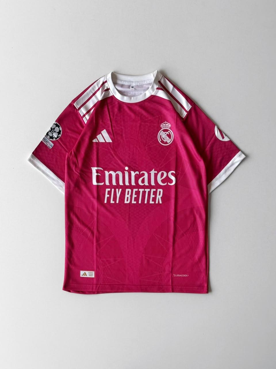 New season Real madrid Bellingham pink half sleeves