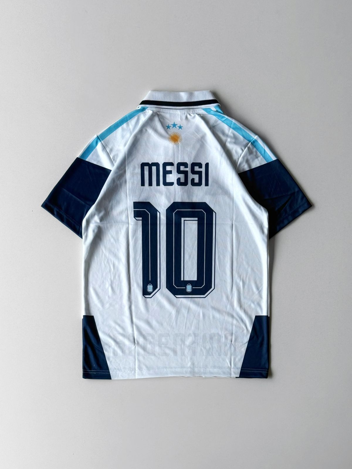 New season Argentina Messi half sleeve
