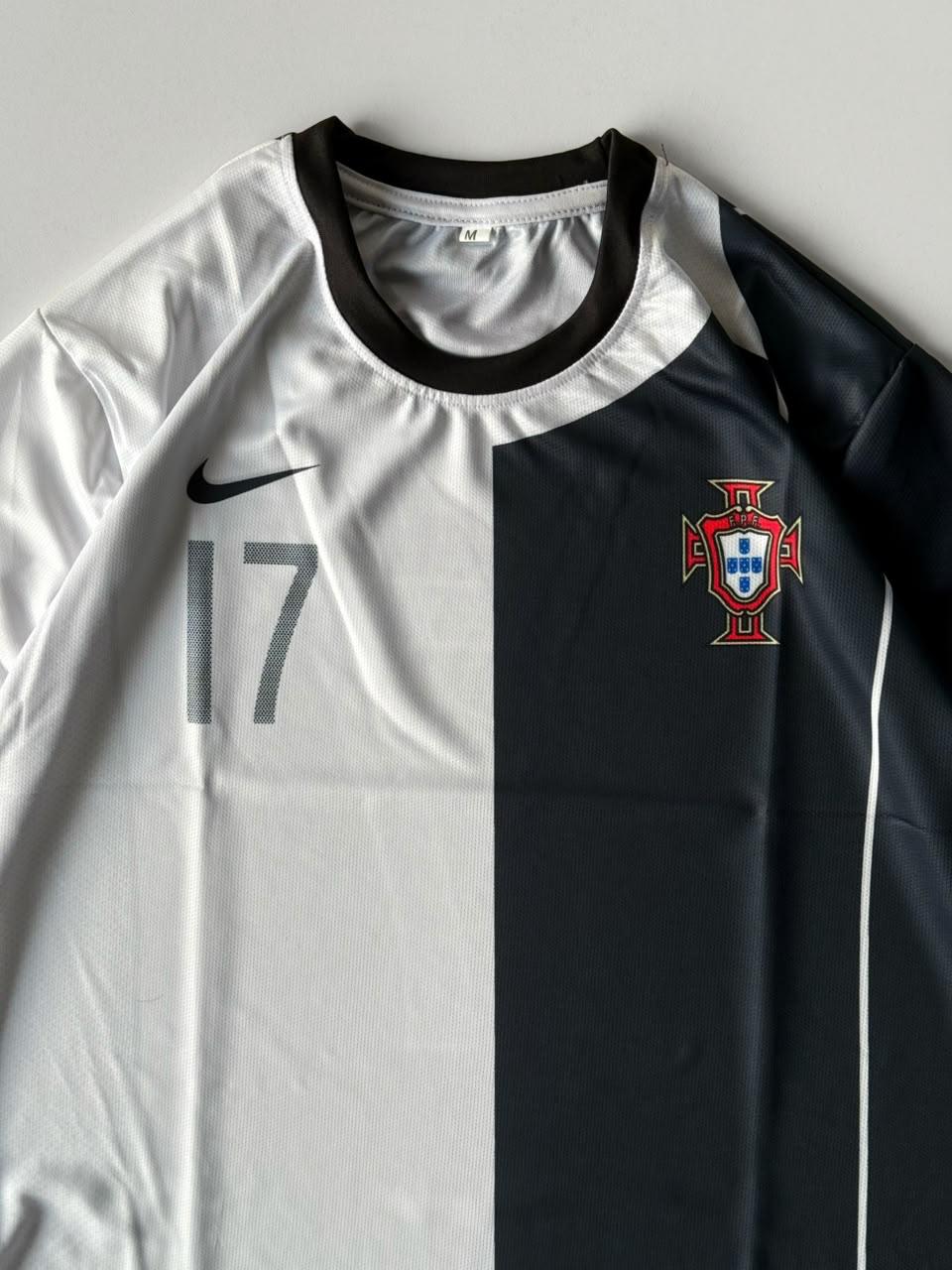 Ronaldo half sleeves Portugal retro