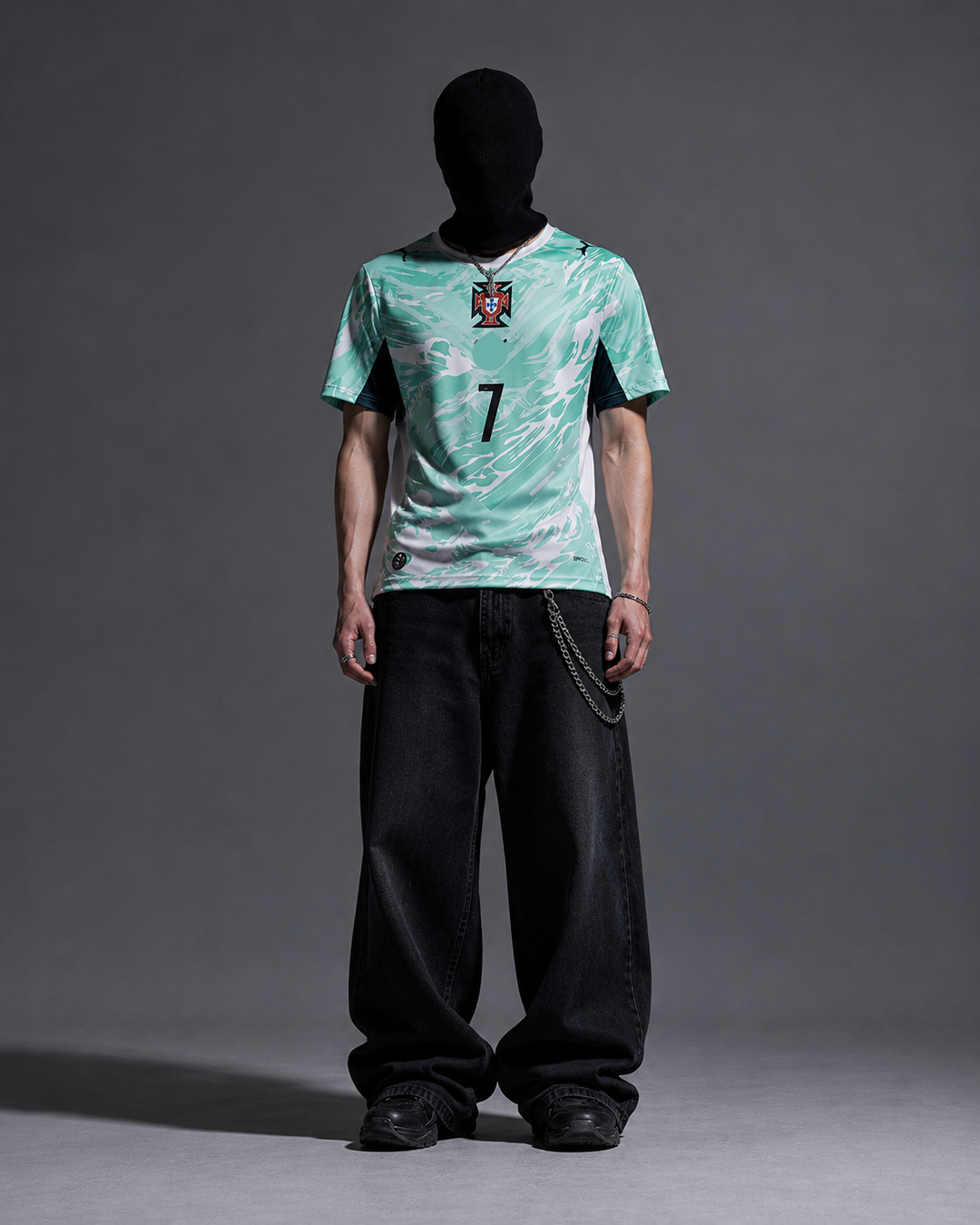 Portugal away 2026 Ronaldo half sleeve (WC)