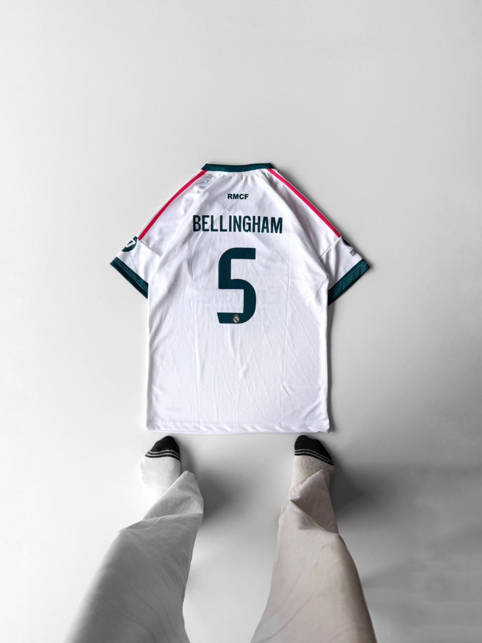 New season Real Madrid Home Bellingham half sleeves