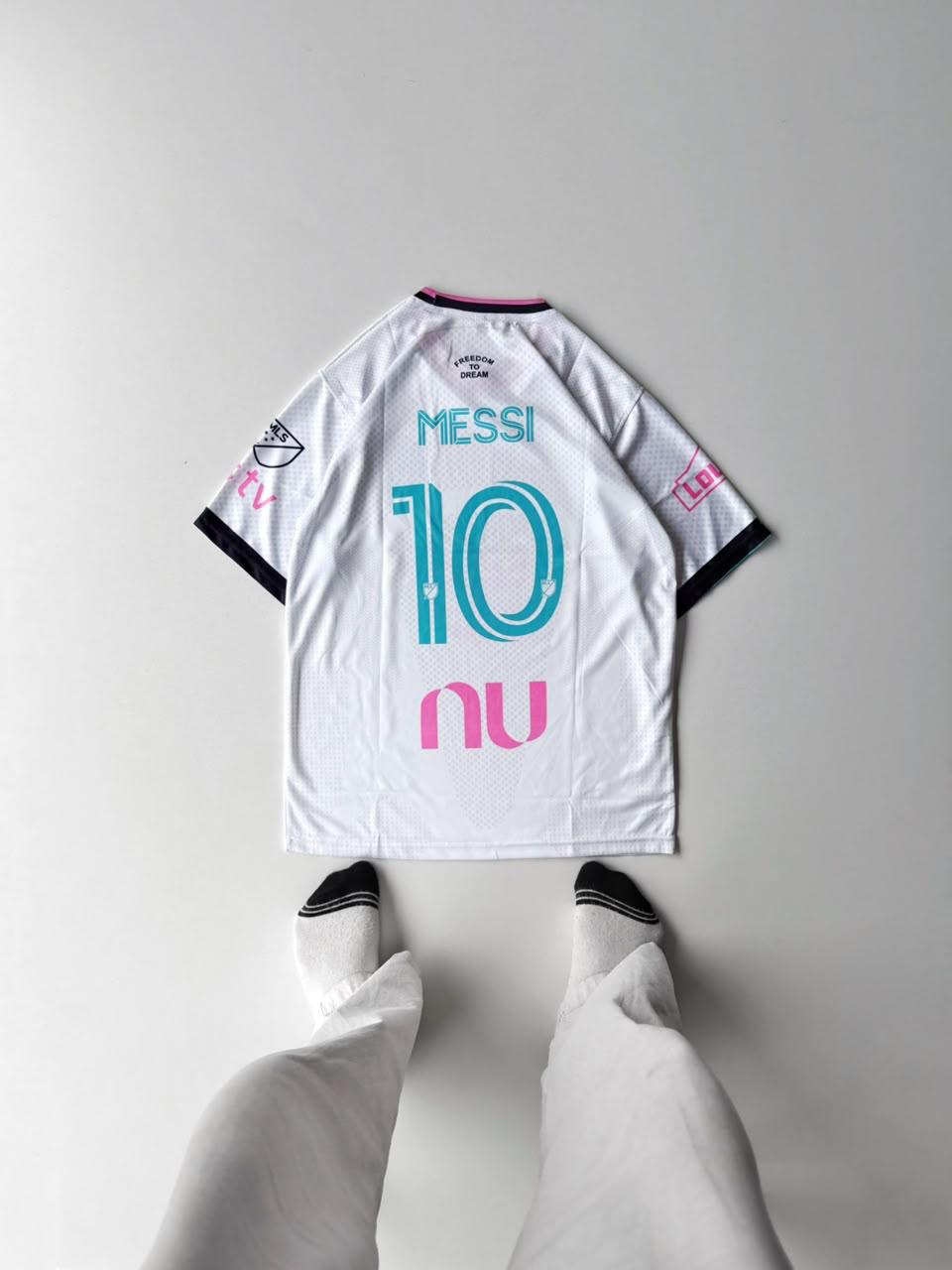 New season Inter Miami Messi half sleeve