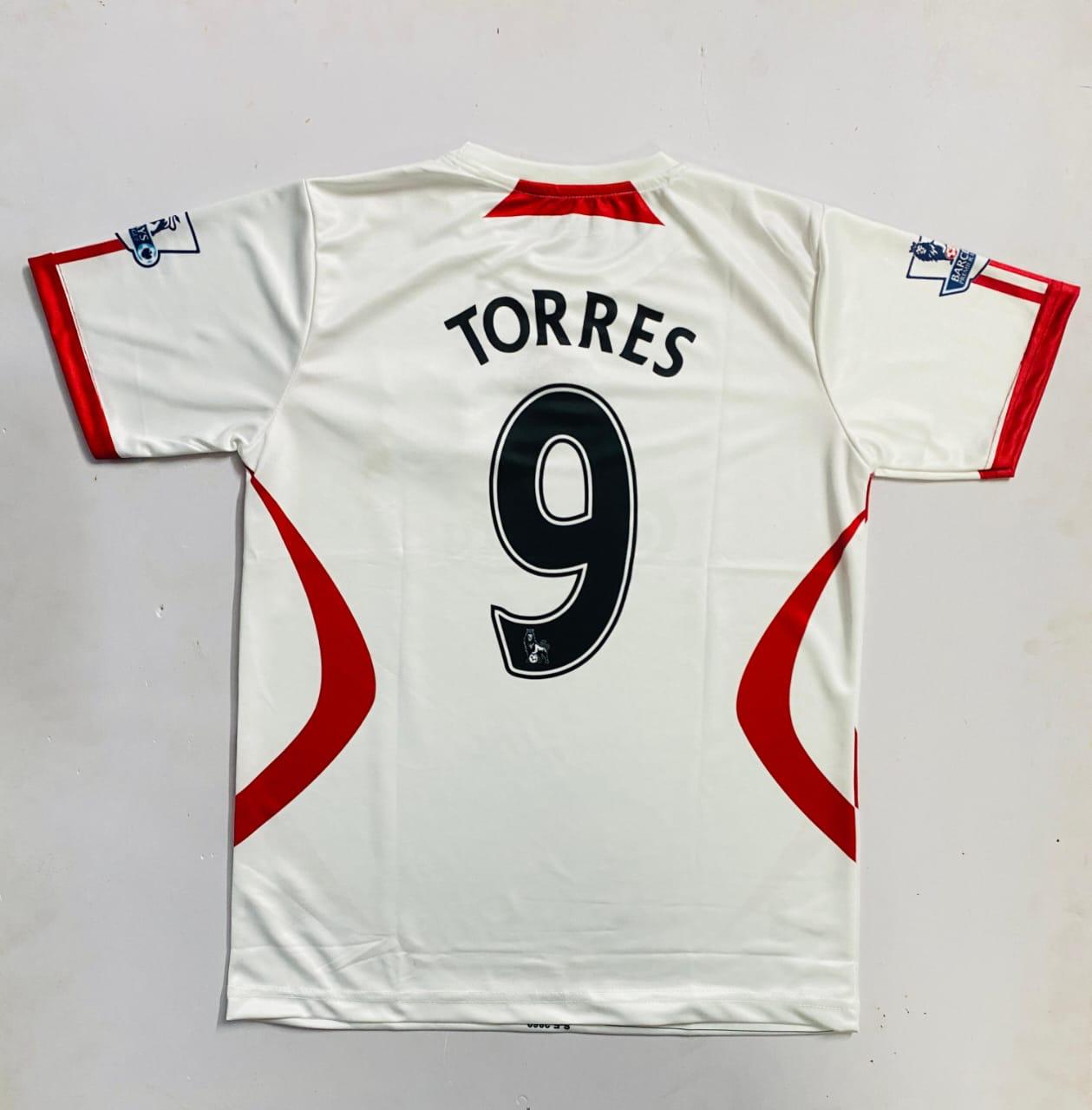 Liverpool FC home Torres half sleeves