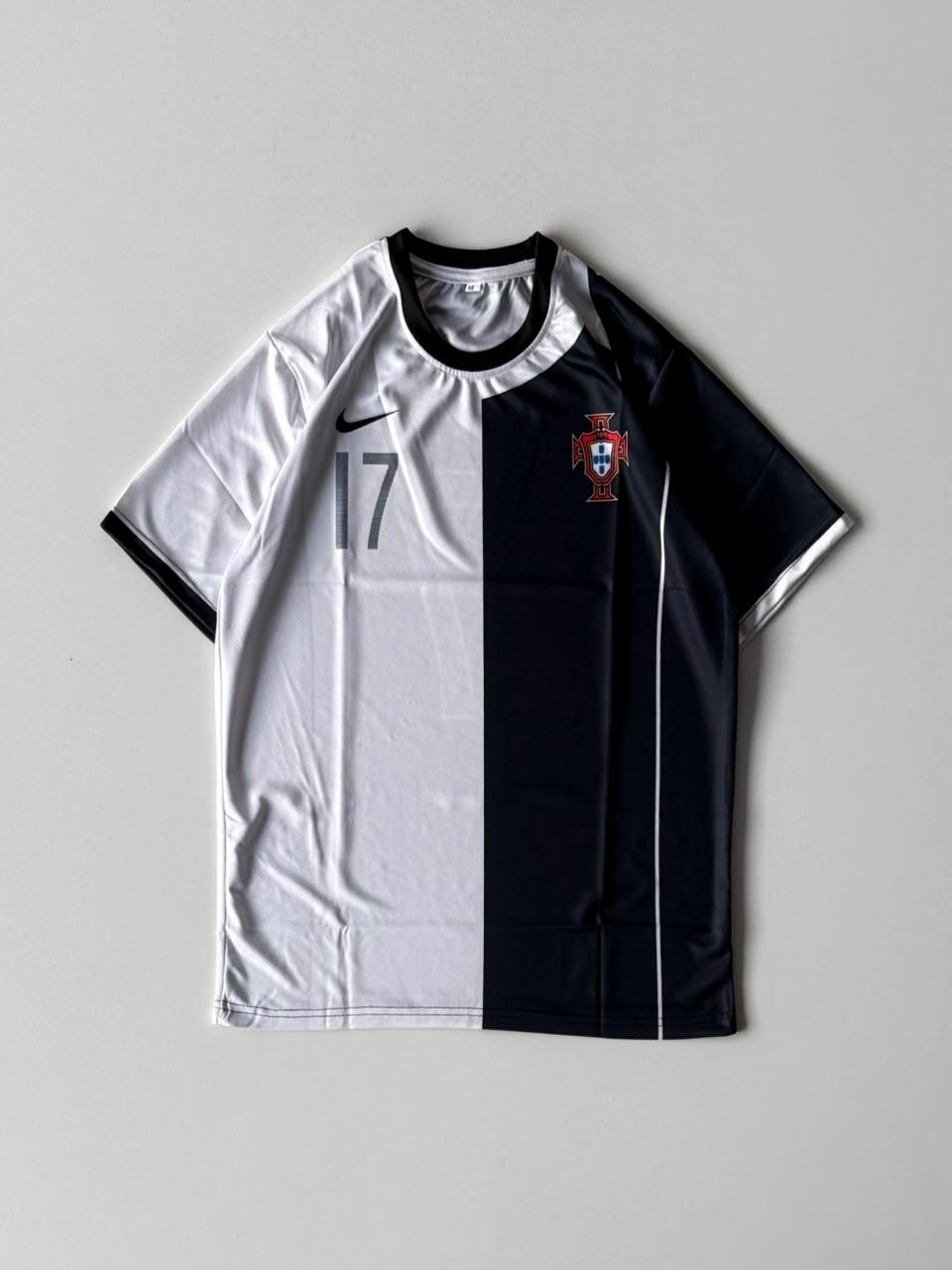 Ronaldo half sleeves Portugal retro