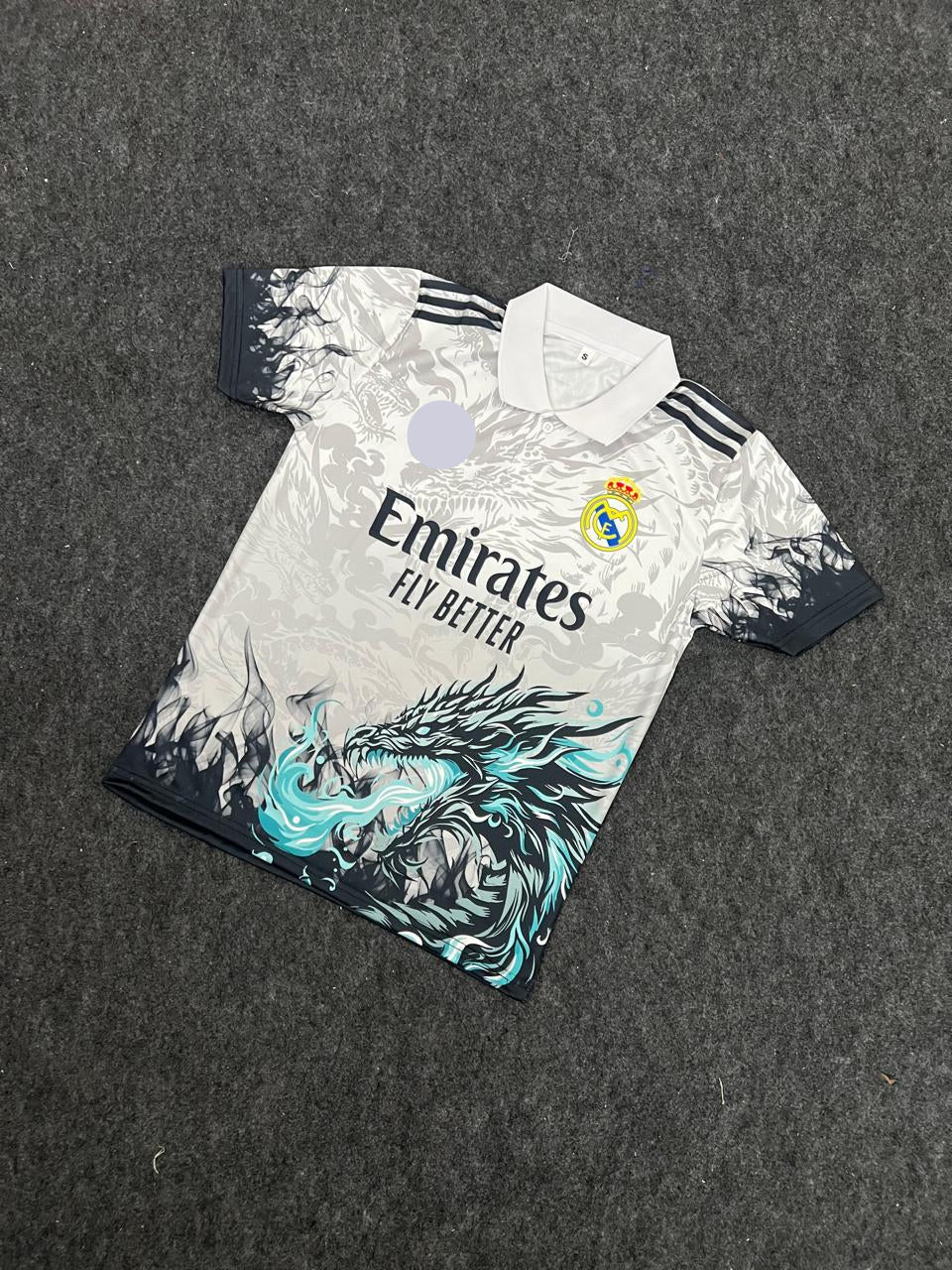 Real madrid x green dragon special edition half sleeves kit
