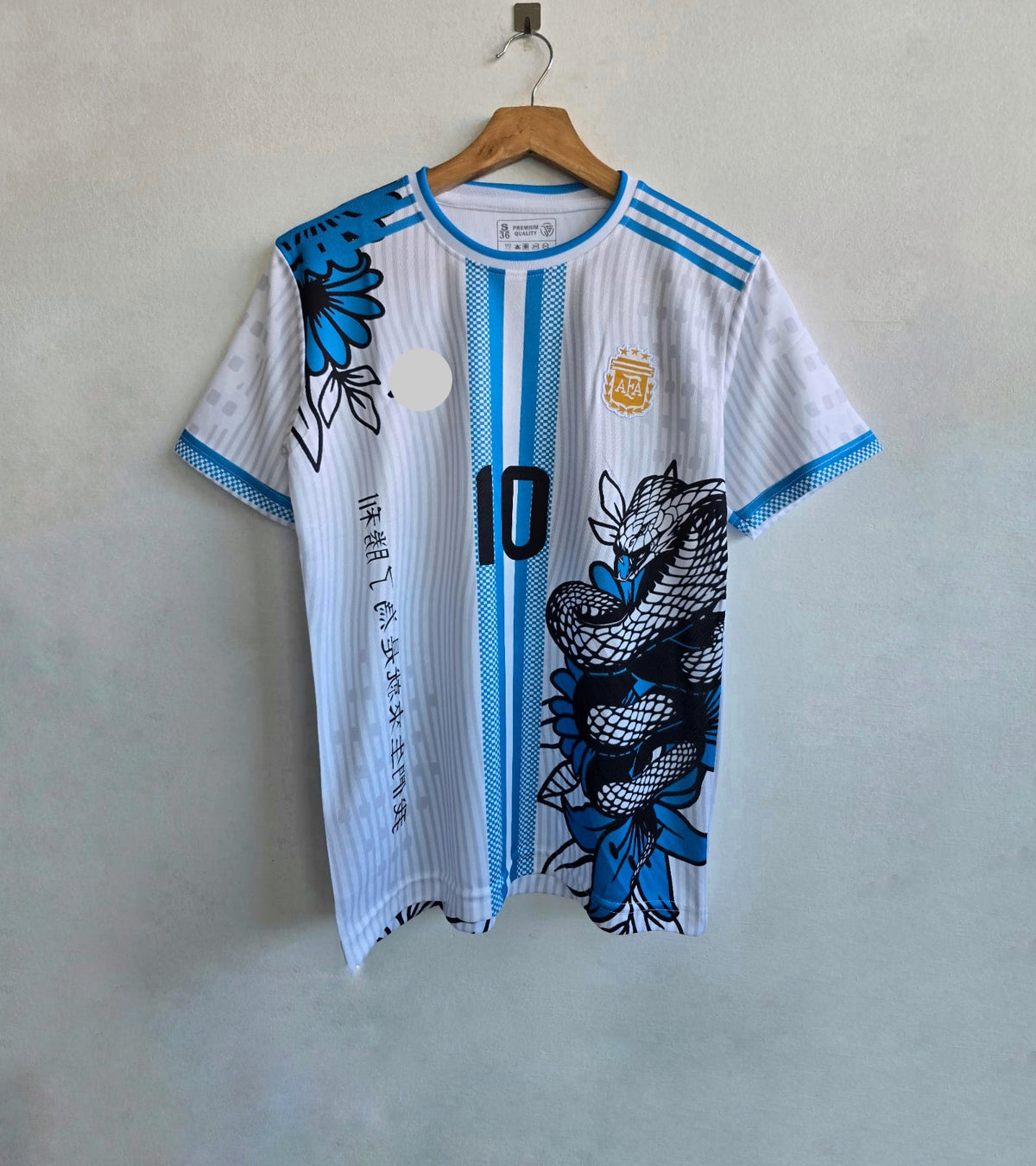 L. Messi Argentina half sleeves special edition kit