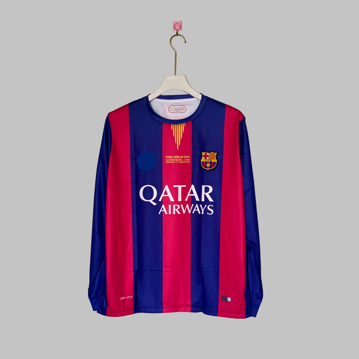 2015-16 messi full sleeves fc Barcelona retro
