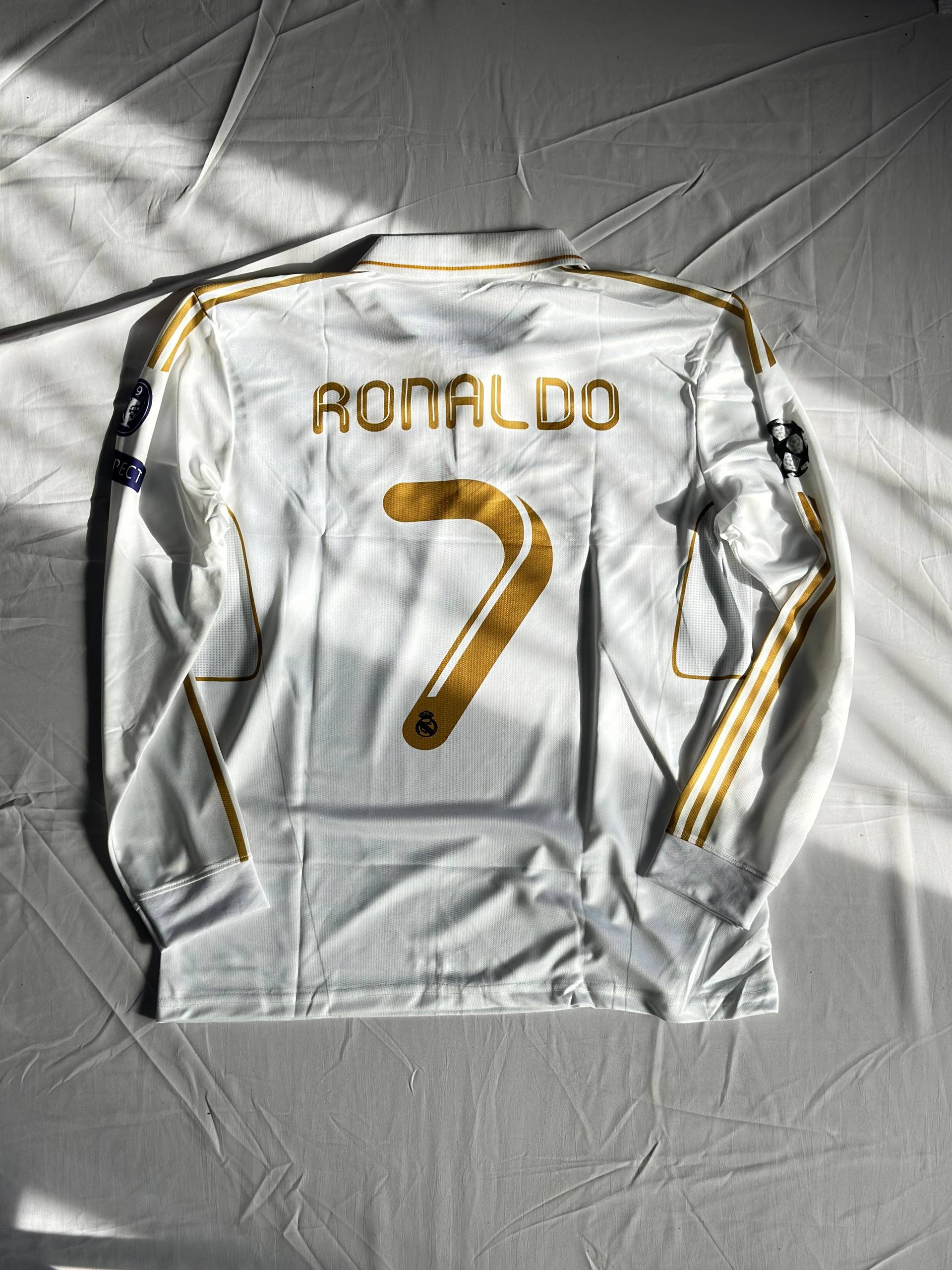 KW Original Signature 2011-12 Real Madrid Ronaldo full sleeves retro (Original Signature)