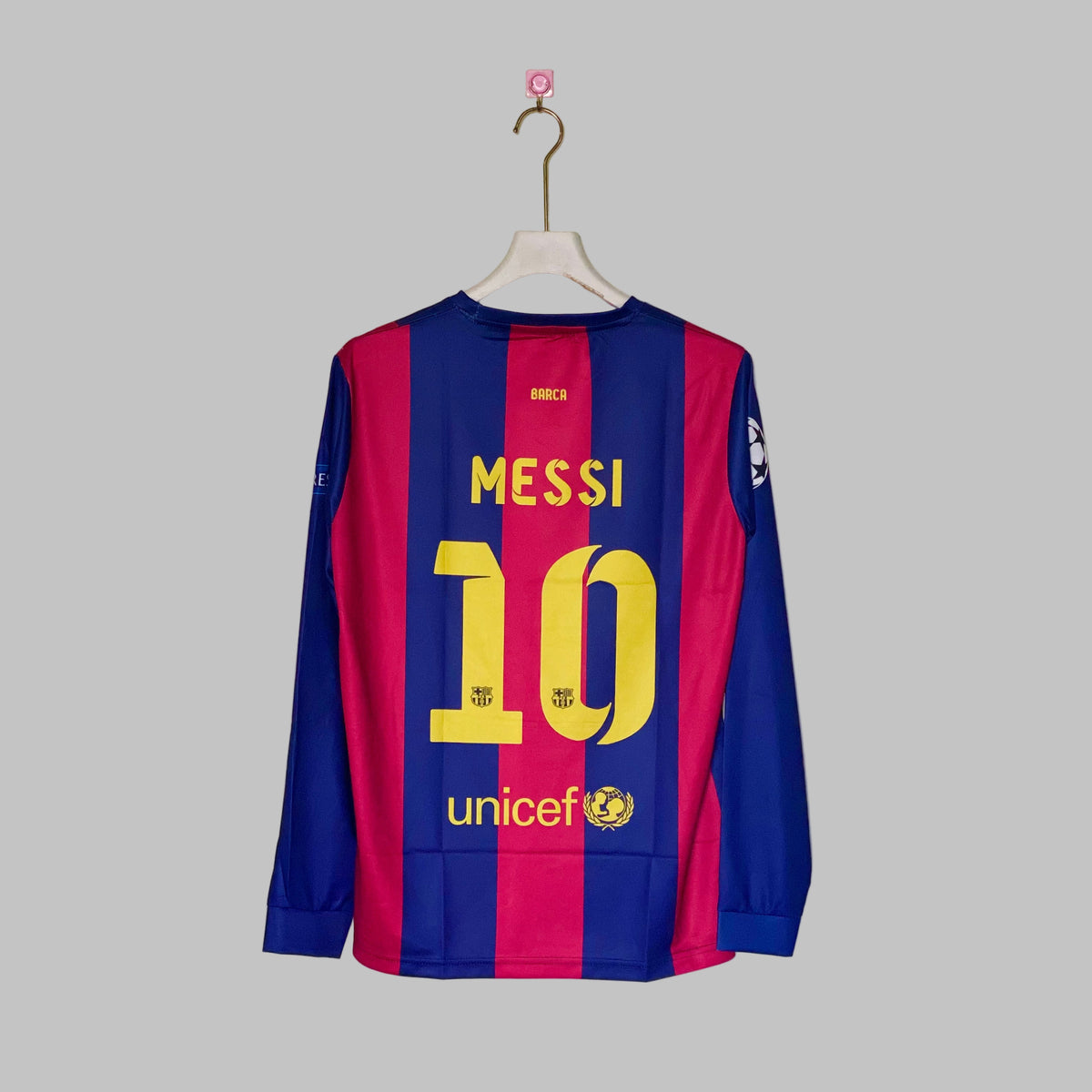 2015-16 messi full sleeves fc Barcelona retro