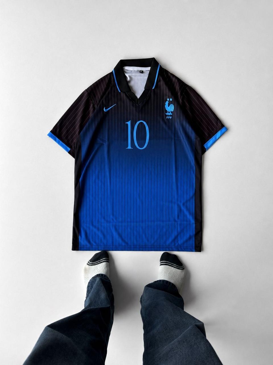 New season France Mbappe half sleeve