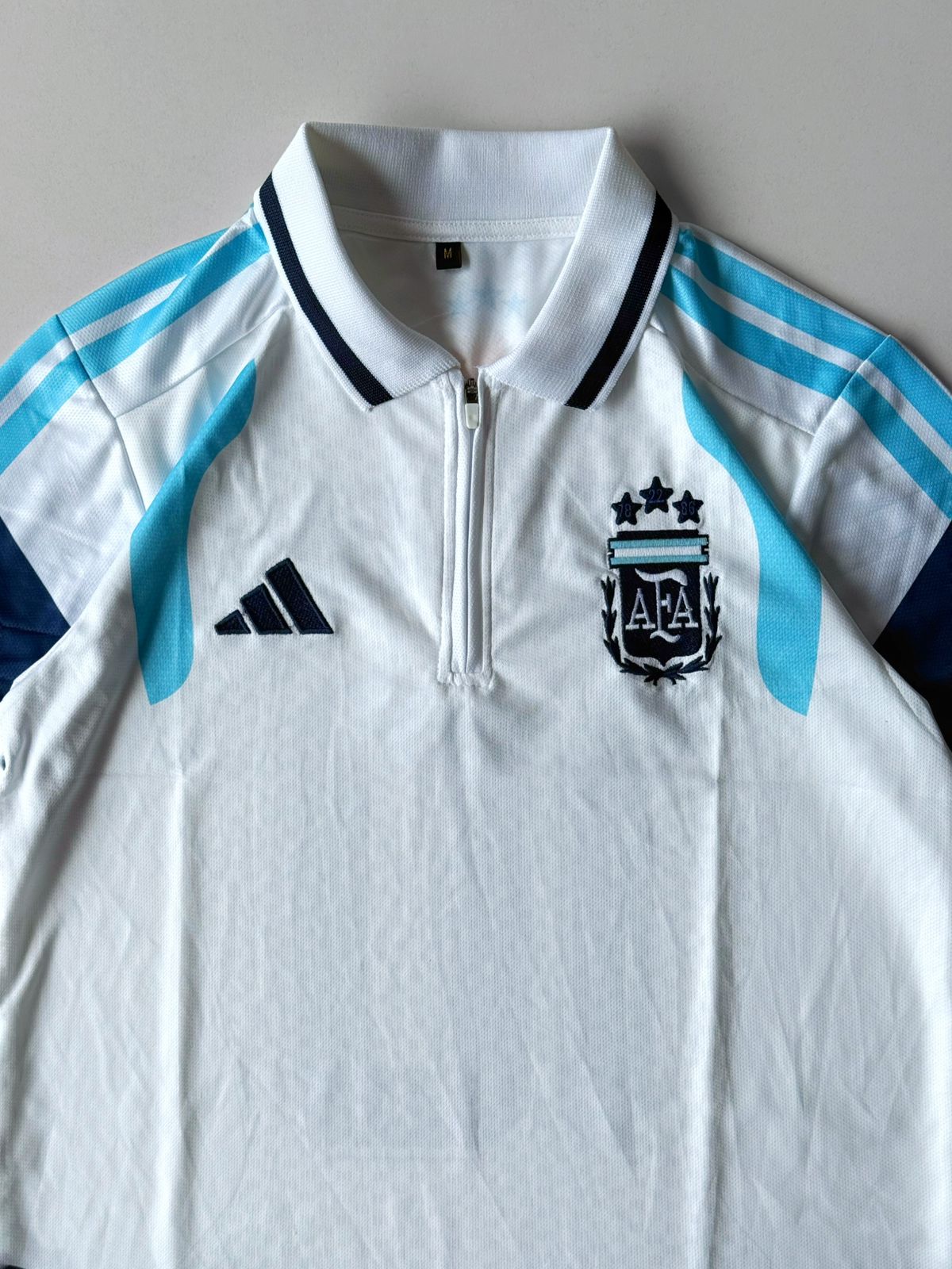 New season Argentina Messi half sleeve
