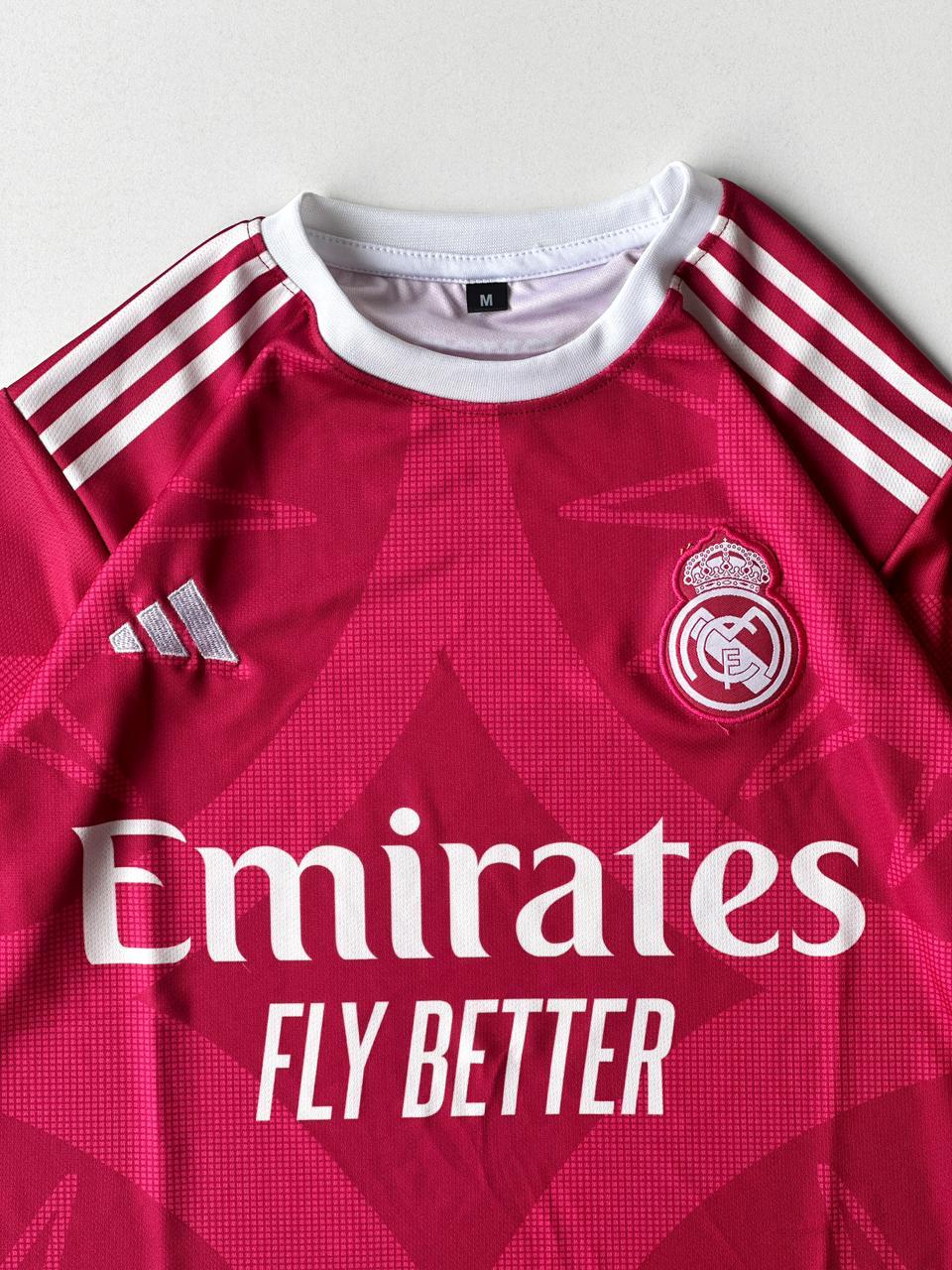 New season Real madrid Bellingham Red fan made half sleeve