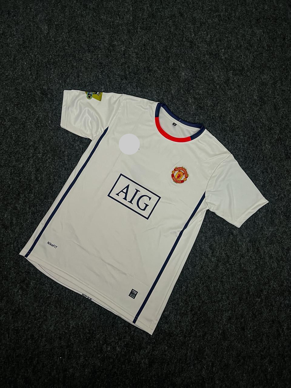 Manchester United FC Ronaldo half sleeve retro
