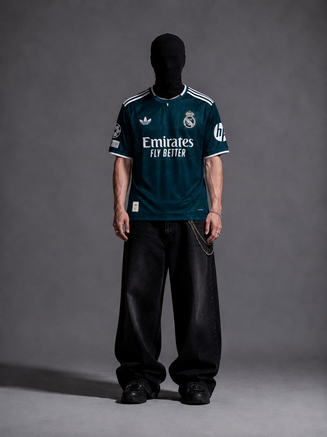New season Real madrid away Bellingham half sleeve