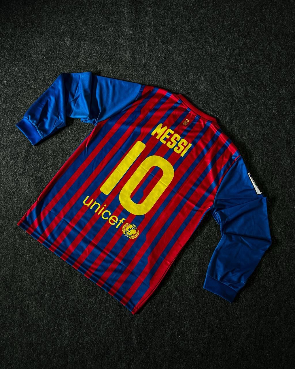 FC Barcelona Messi full sleeves retro sublimation